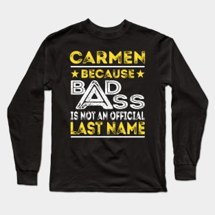 CARMEN Long Sleeve T-Shirt